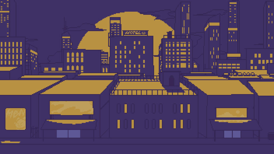 1/4 Looping Background Panel