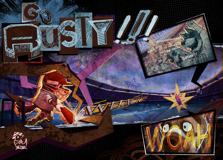 Go Rusty! (2024) - Fanart
