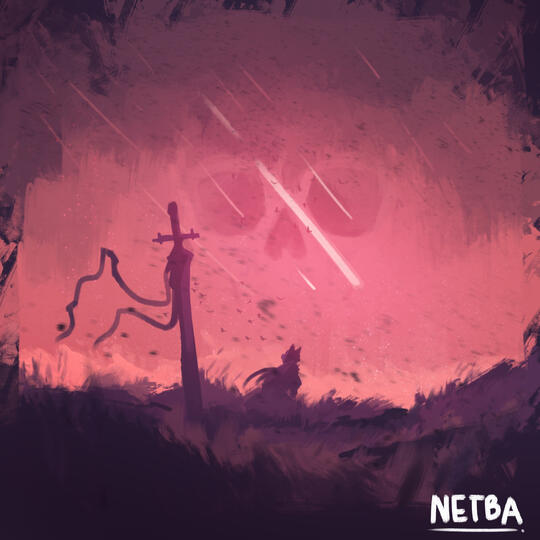 Something Different - sketch made after listening to "Something Different" by Derpcat