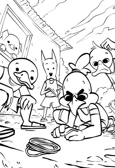 Dampa - Coloring Card