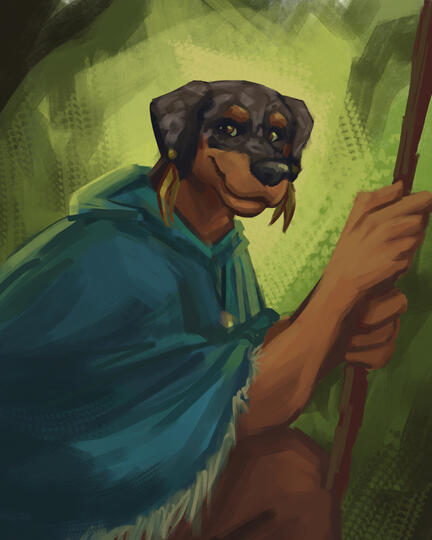 Token of Appreciation sketch for Trakirius