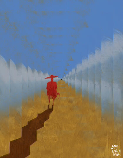 The Reaper - A piece about life's constant reaping and sowing, and how at the end awaits a fellow reaper.