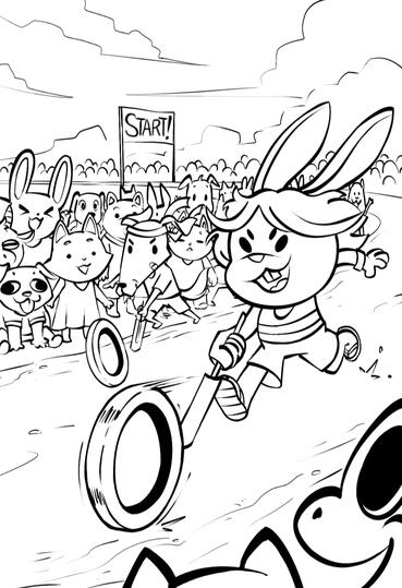 Ligid-ligid - Coloring Card