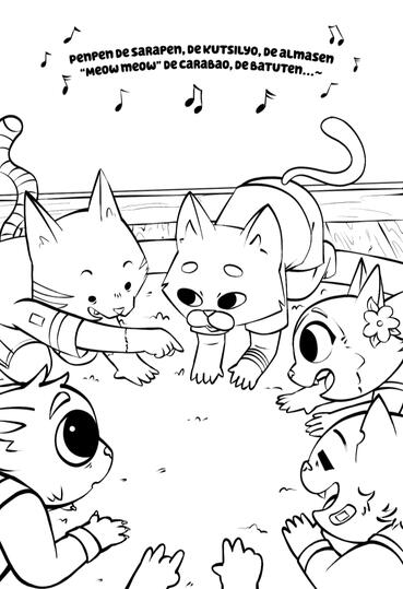 Penpen de Sarapen - Coloring Card