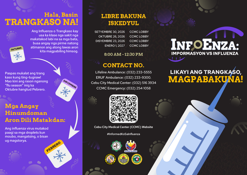External Design of Brochure - In Collaboration with Methea Grace Gorme