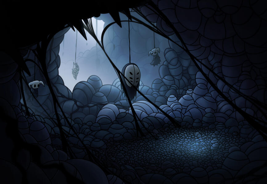 Deepnest - in a high-angle shot
