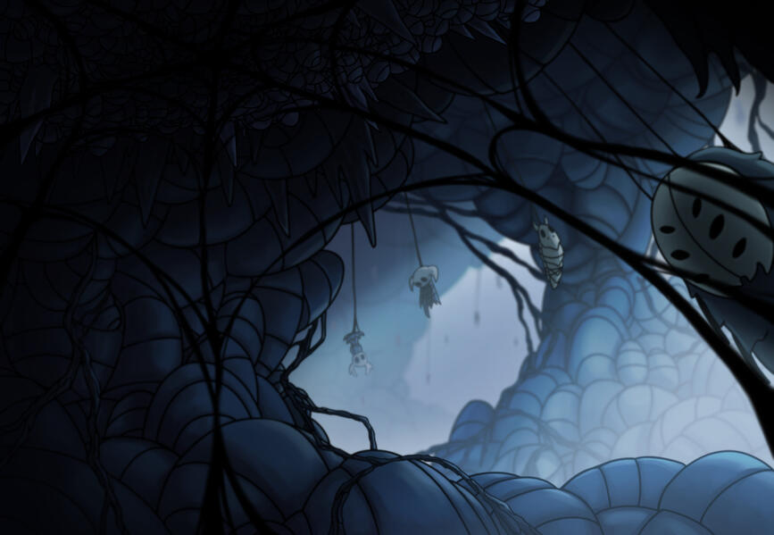 Deepnest - a terrifying environment that tunnels deep underground.