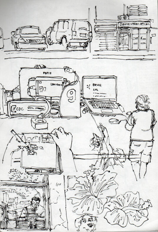 Ink Drawing