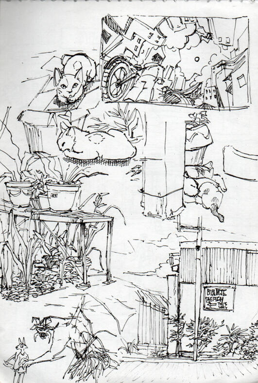 Ink Drawing