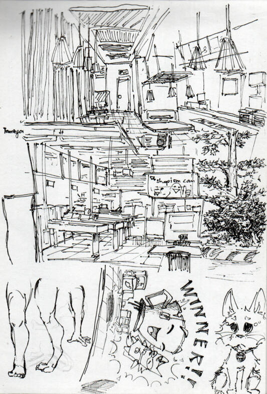Ink Drawing