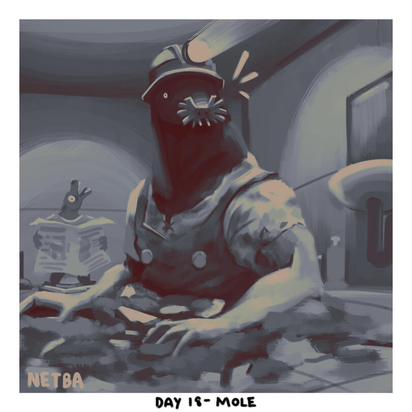 Weretober - Mole