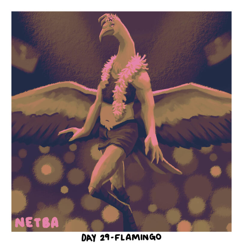 Weretober - Flamingo